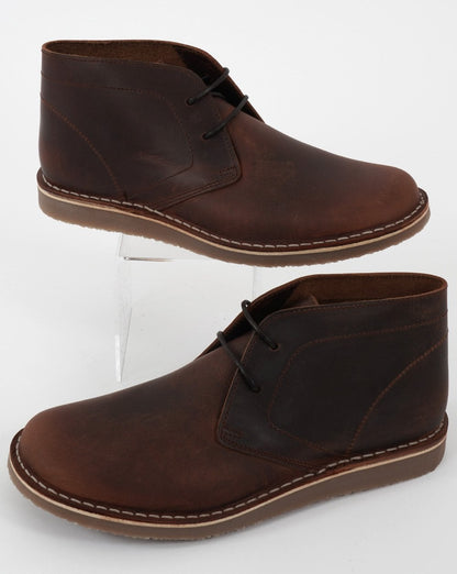Delicious Junction Leather Desert Boot Tan Leather