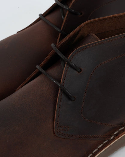 Delicious Junction Leather Desert Boot Tan Leather