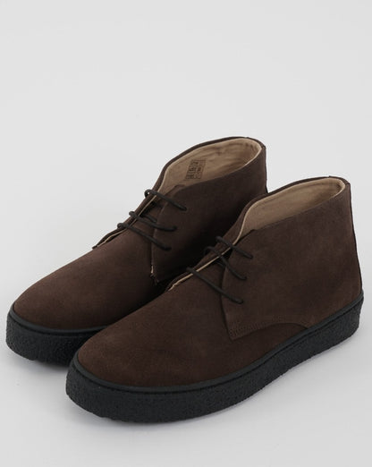 Delicious Junction Bullitt Suede Boot Chocolate