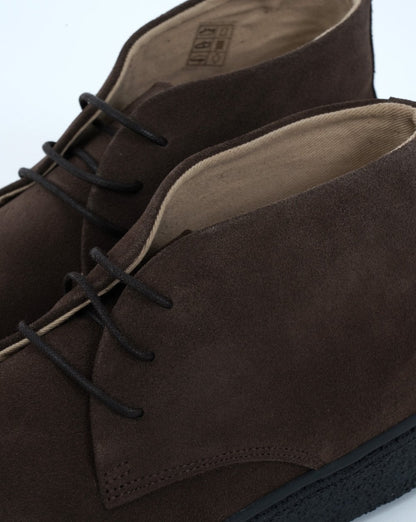 Delicious Junction Bullitt Suede Boot Chocolate