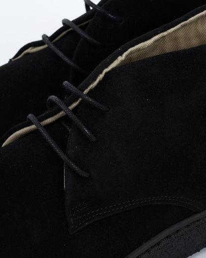 Delicious Junction Bullitt Suede Boot Black