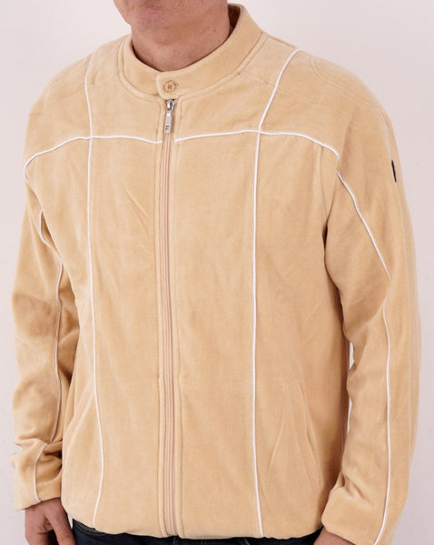 Fila Vintage Terrinda Velour Track Top Butterscotch