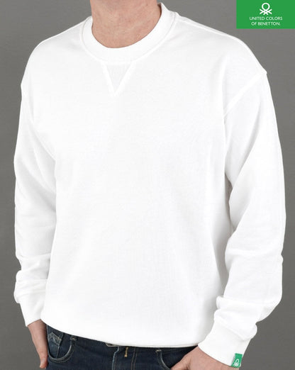 Benetton Sweatshirt White