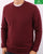 Benetton Merino Wool Jumper Burgundy