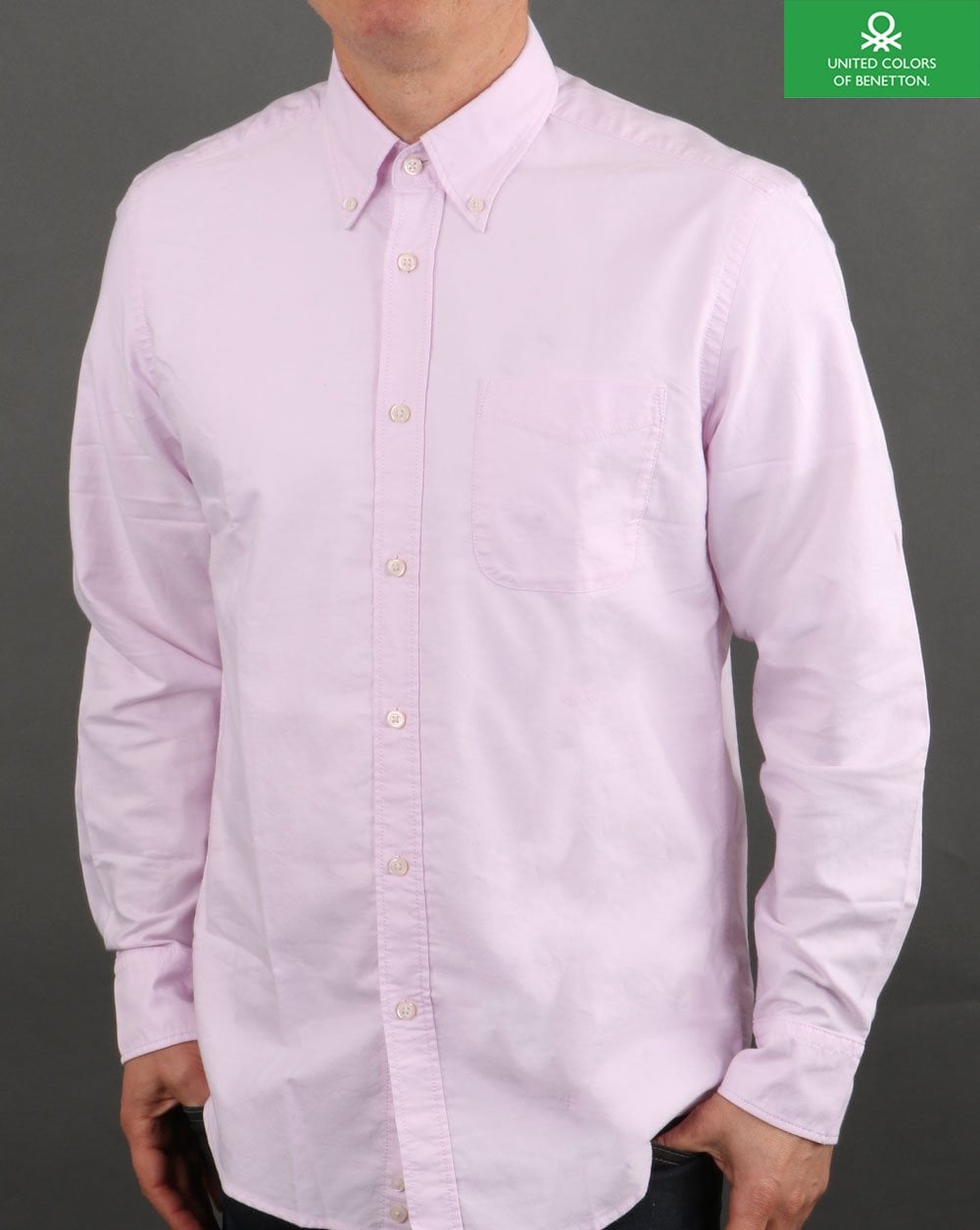 Benetton Oxford Shirt Pink