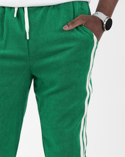 Sergio Tacchini Salvatore Track Pants Green/Off White