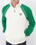 Sergio Tacchini Towelling Retro Track Top White/Green