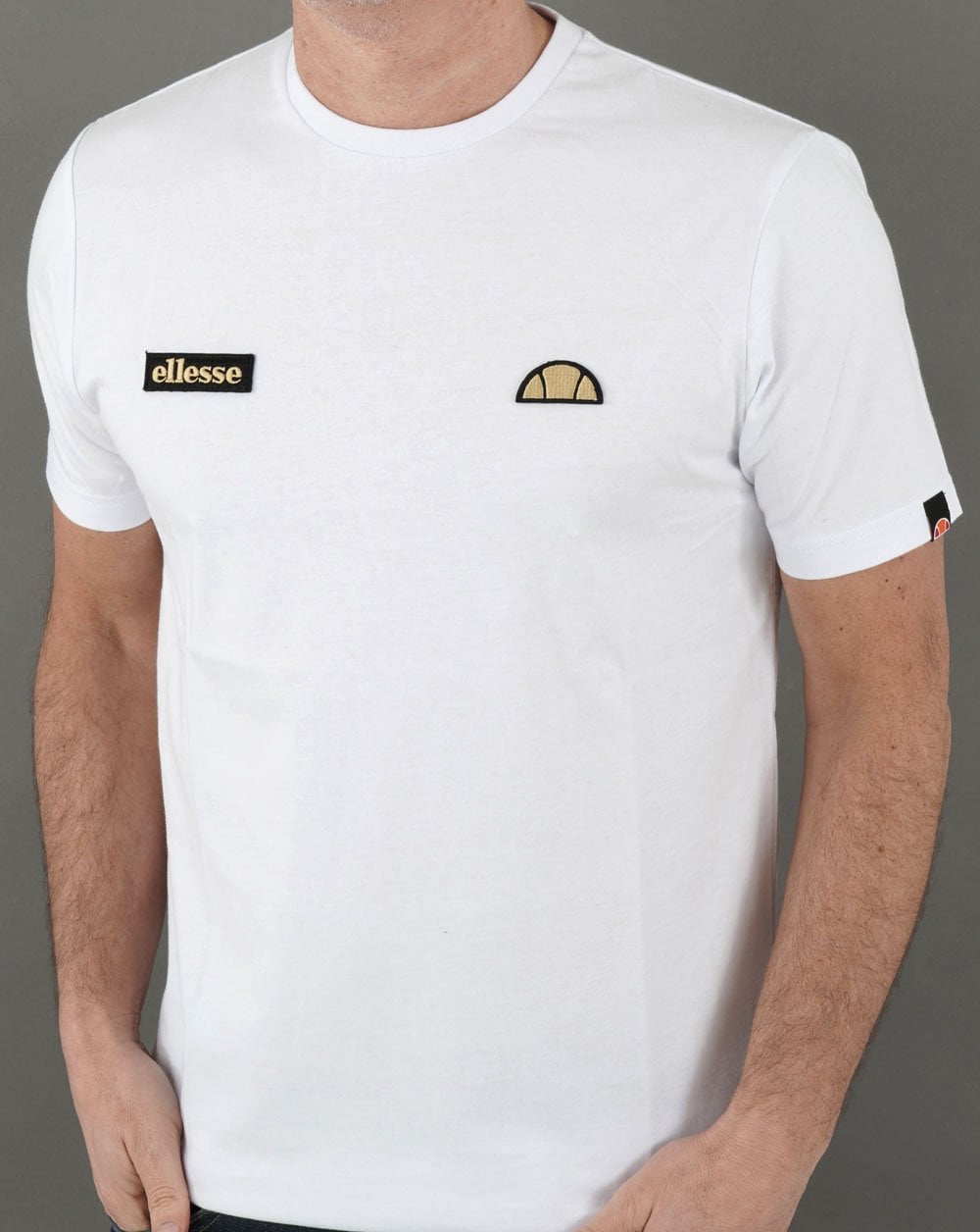 Ellesse Floran T Shirt White/Gold