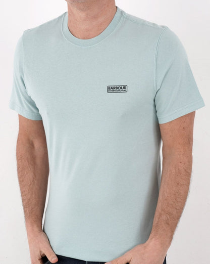 Barbour International Small Logo T-shirt Pastel Spruce