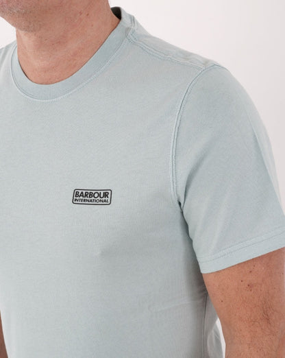 Barbour International Small Logo T-shirt Pastel Spruce