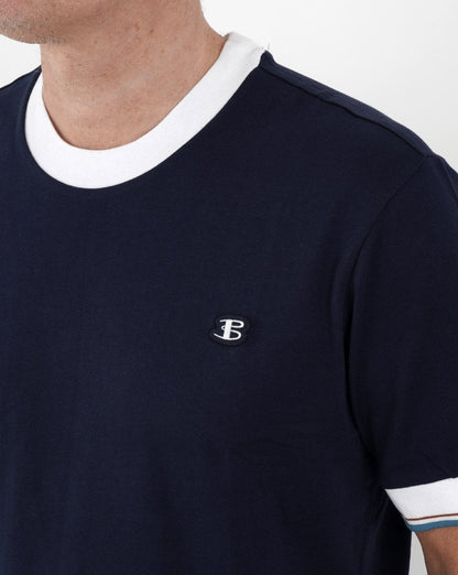Ben Sherman Ringer T-shirt Navy