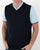 Ben Sherman V-Neck Knitted Tank Top Navy
