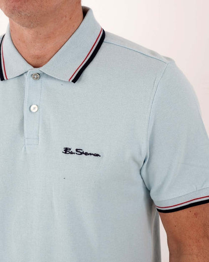 Ben Sherman Polo Shirt Sky Blue