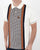 Trojan Houndstooth Panel Polo Cream/Brown/Navy
