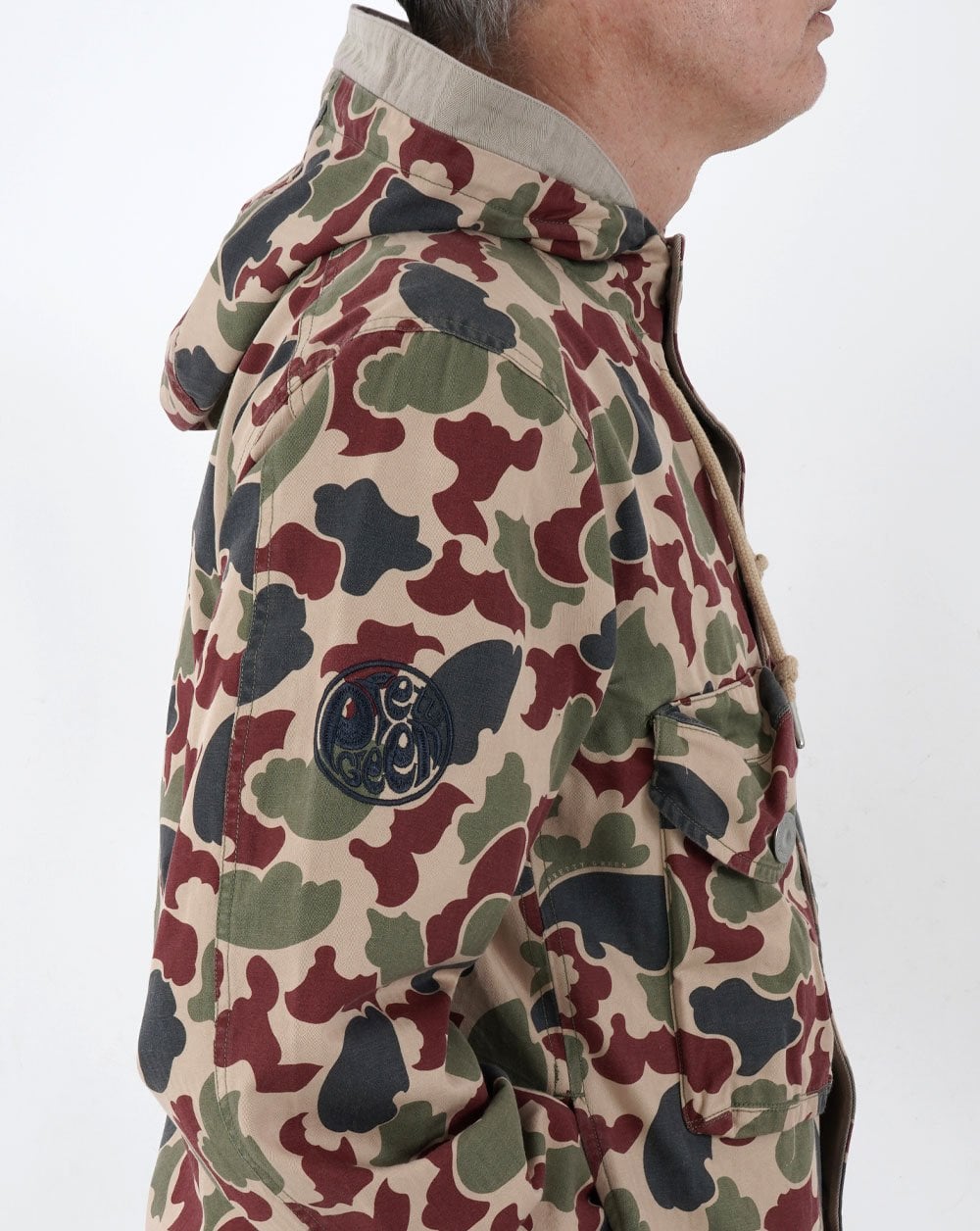 Pretty Green Miles Short Camo Jacket Multi
