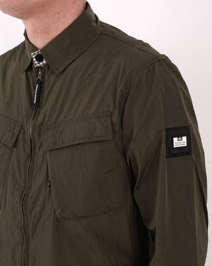 Weekend Offender Juniper Hills Overshirt Green
