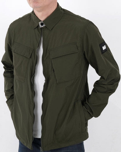 Weekend Offender Juniper Hills Overshirt Green