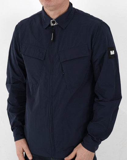 Weekend Offender Juniper Hills Overshirt Navy