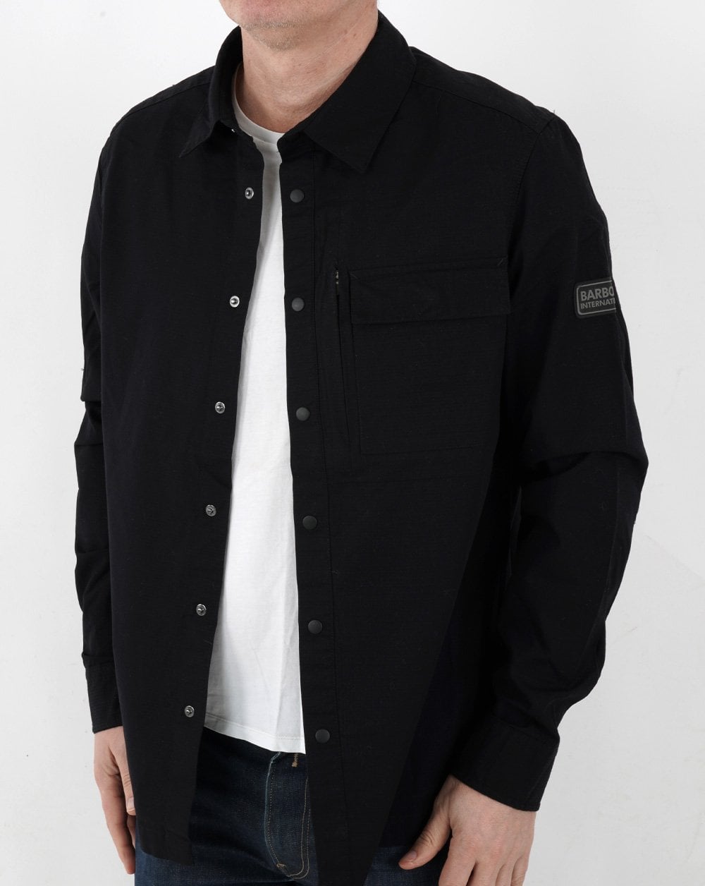 Barbour International Rapid Overshirt Black