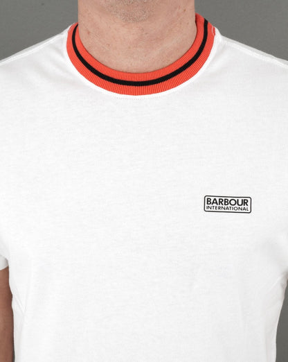Barbour International Rally T-shirt White
