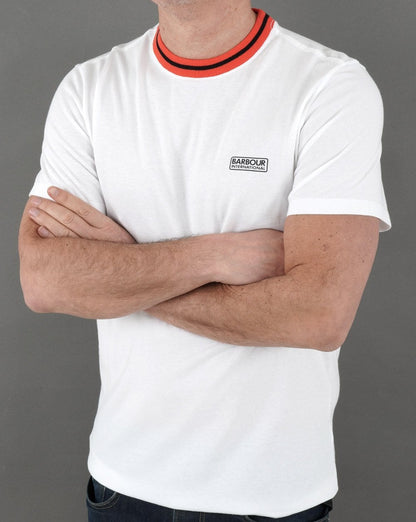 Barbour International Rally T-shirt White