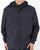 MA.STRUM Acid Wash Funnel Neck Runner Ink Navy