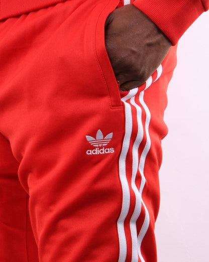 Adidas Originals Superstar Track Pants Red