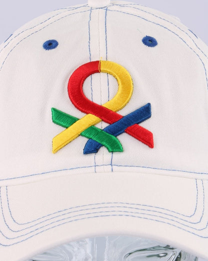 Benetton Logo Cap White
