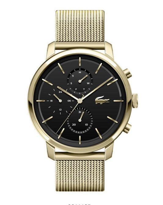 Lacoste Lacoste Replay Gold Tone Mesh Strap Wristwatch