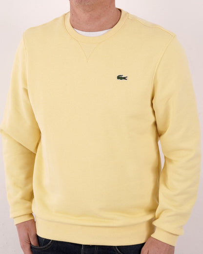 Lacoste Crew Neck Sweatshirt Yellow