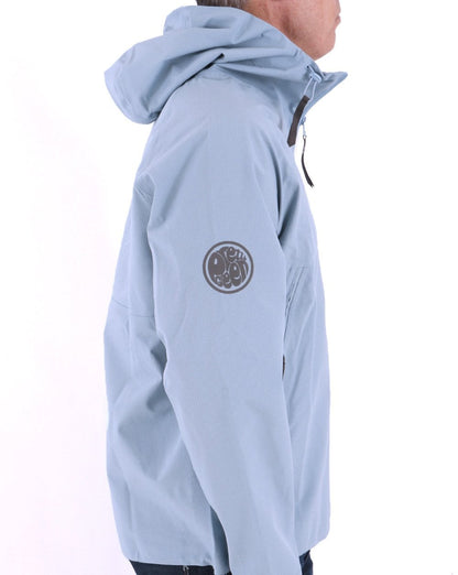Pretty Green Cyclone Hooded Jacket Sky Blue