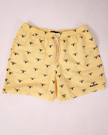 Barbour Coastal Swim Shorts Lemon