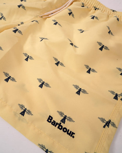 Barbour Coastal Swim Shorts Lemon