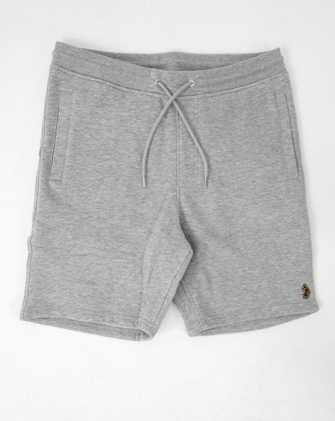 Luke Amsterdam Sweat Short Mid Grey Marl