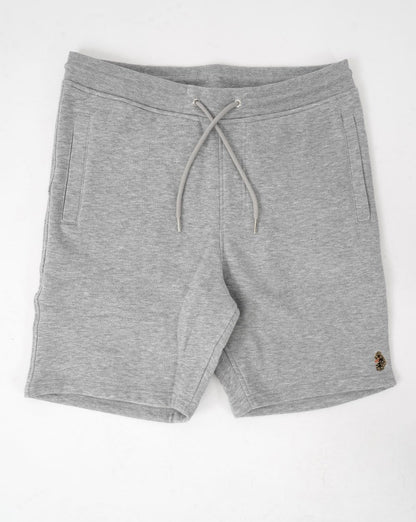 Luke Amsterdam Sweat Short Mid Grey Marl