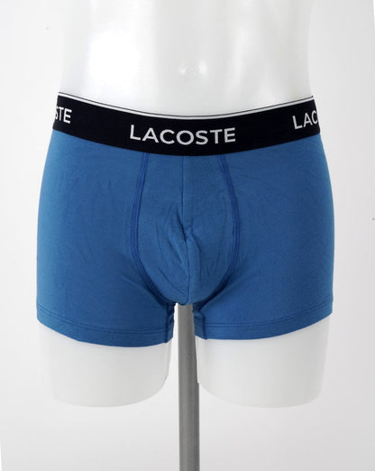 Lacoste Triple Pack Boxers Sky Blue/Grey/French Blue