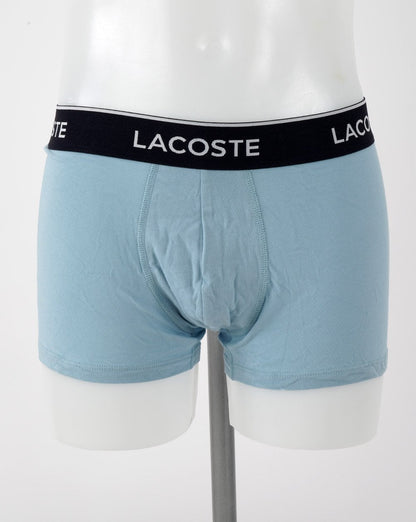 Lacoste Triple Pack Boxers Sky Blue/Grey/French Blue