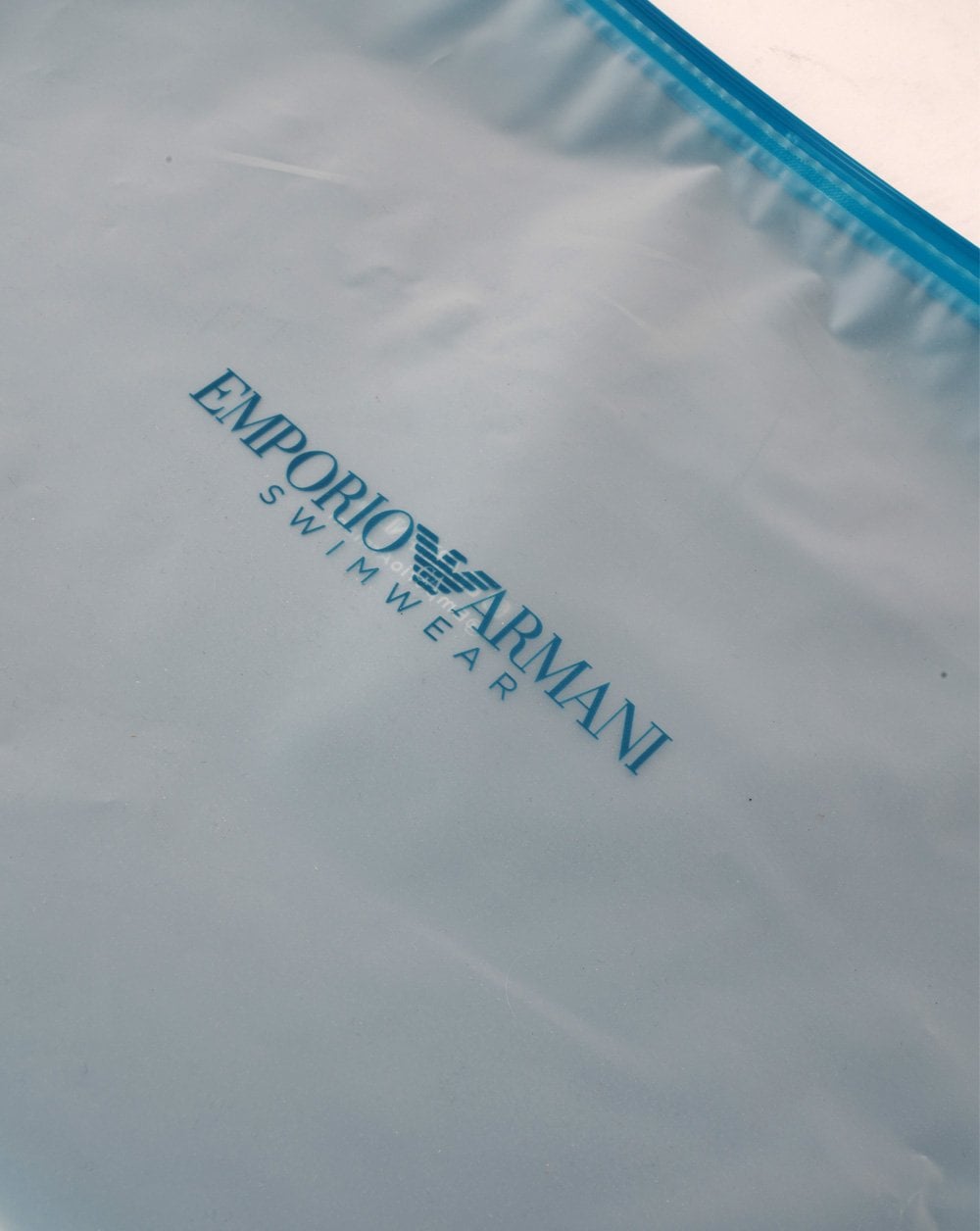 Emporio Armani Eagle Swim Shorts Blue