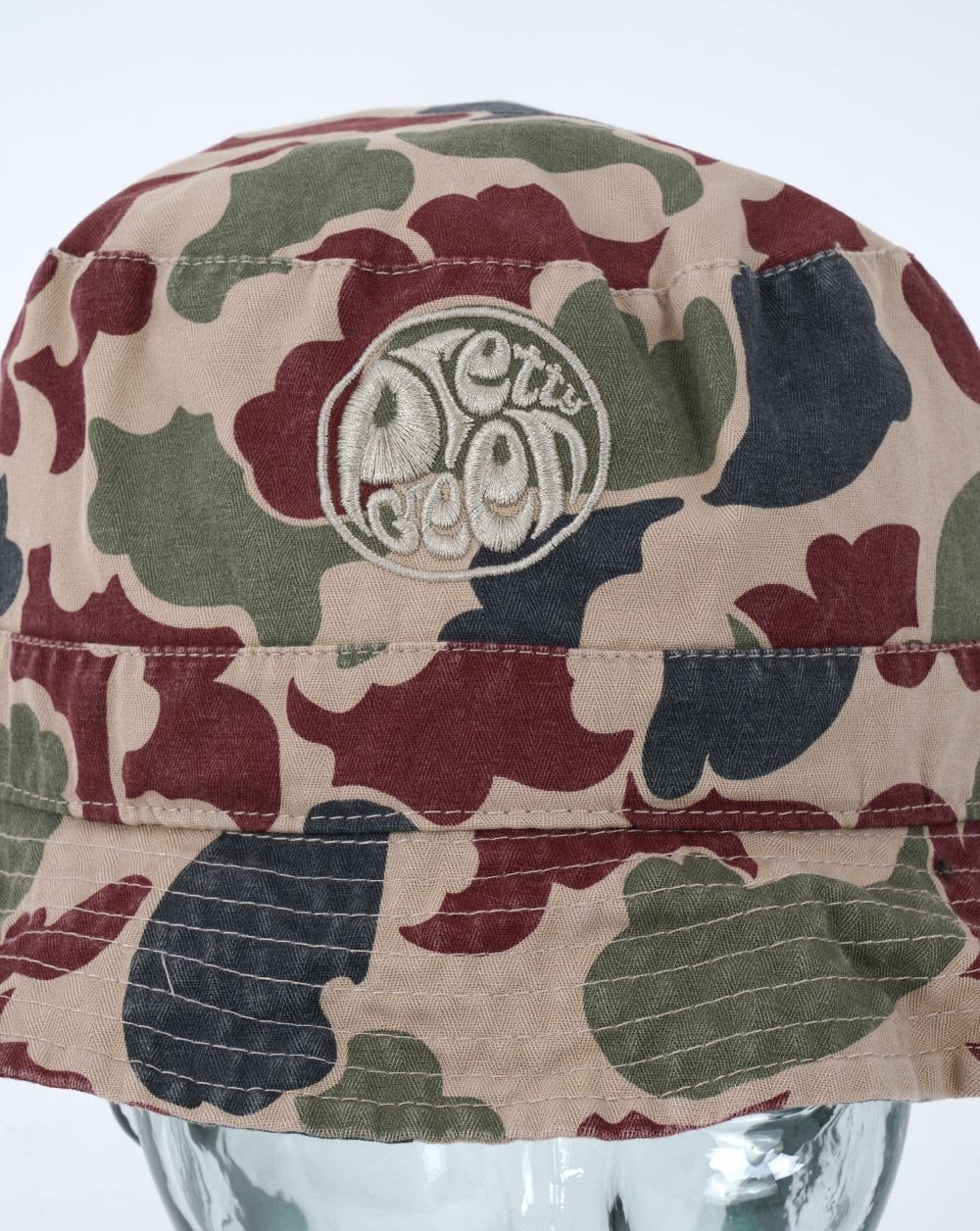 Pretty Green Miles Camo Bucket Hat Multi