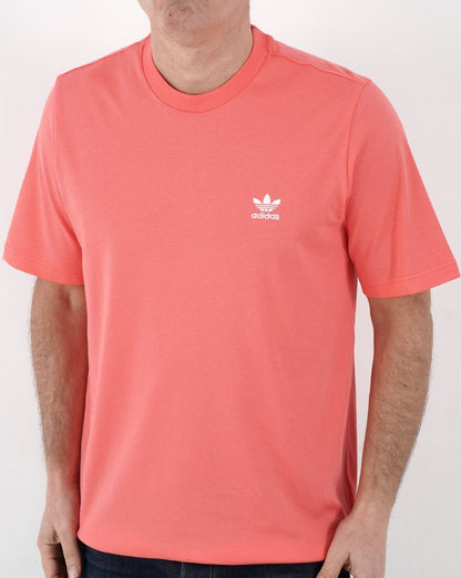 Adidas Originals Essential T Shirt Semi Turbo Pink