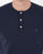 Pretty Green Poplin Grandad T-shirt Navy