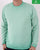 Benetton Washed Knit Jumper Turquoise