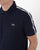 Lacoste Taped Polo Shirt Navy