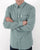 Ben Sherman Long Sleeve Oxford Shirt Jade