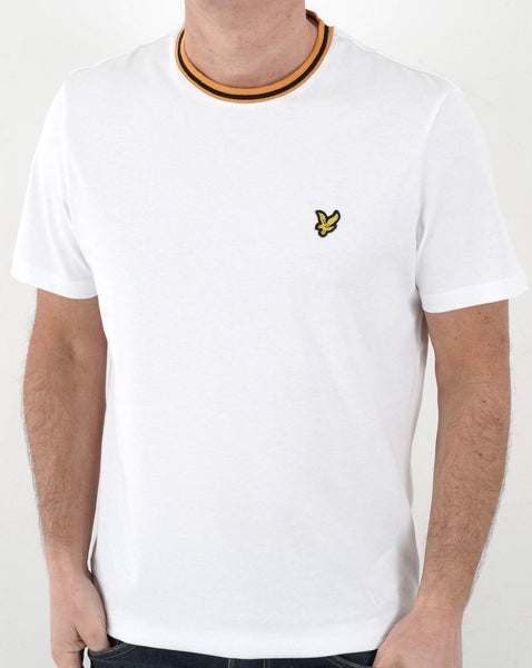 Lyle And Scott Tipped T-shirt White