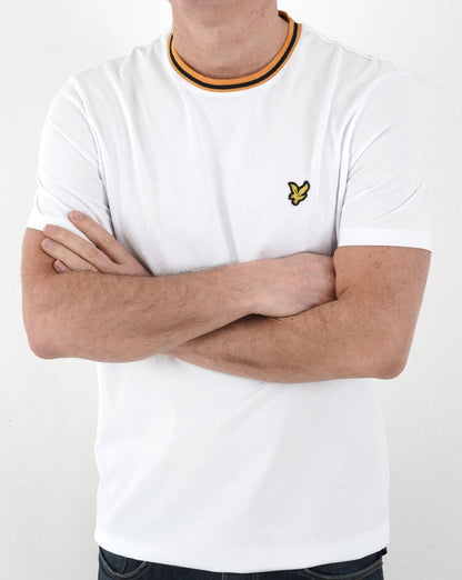 Lyle And Scott Tipped T-shirt White