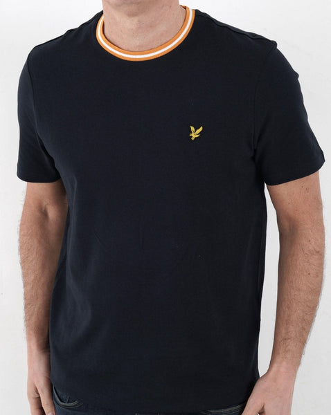 Lyle And Scott Tipped T-shirt Dark Navy