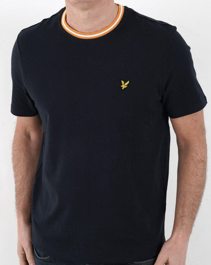 Lyle And Scott Tipped T-shirt Dark Navy