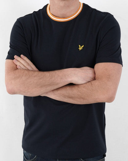 Lyle And Scott Tipped T-shirt Dark Navy