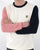 Lyle And Scott Contrast Crew Neck Knit Off White